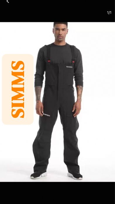 Штани комбінезон Simms GORE-TEX  Black