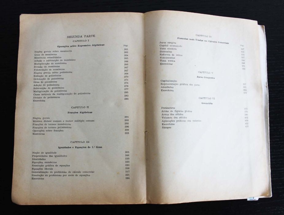 Elementos de cálculo comercial para o Ensino técnico Profissional