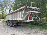 Naczepa aluminiowa typu  wanna marki Benalu sprawna