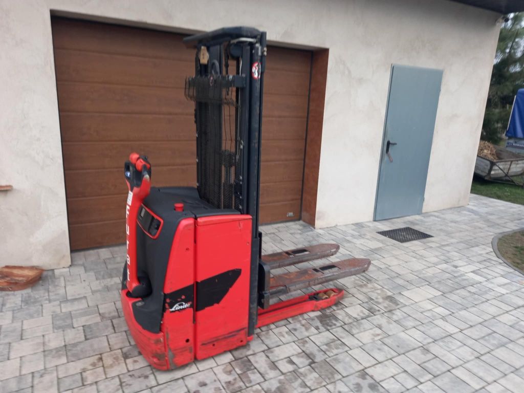 Paleciak elektryczny Linde L16 maszt Triplex