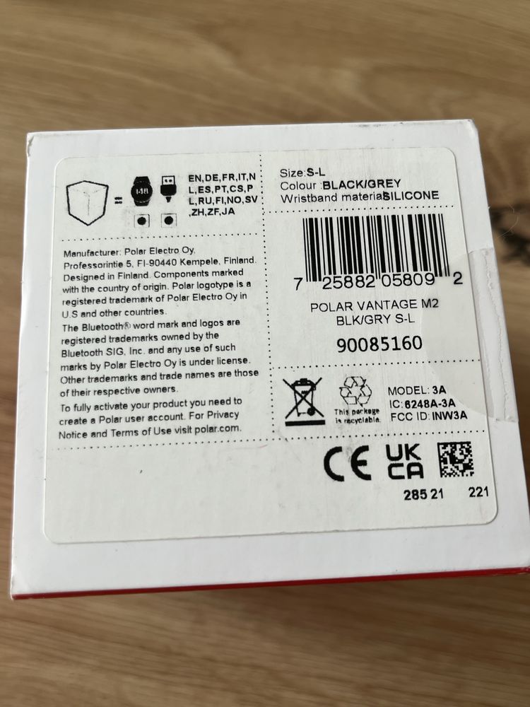 Zegarek polar vantage M2
