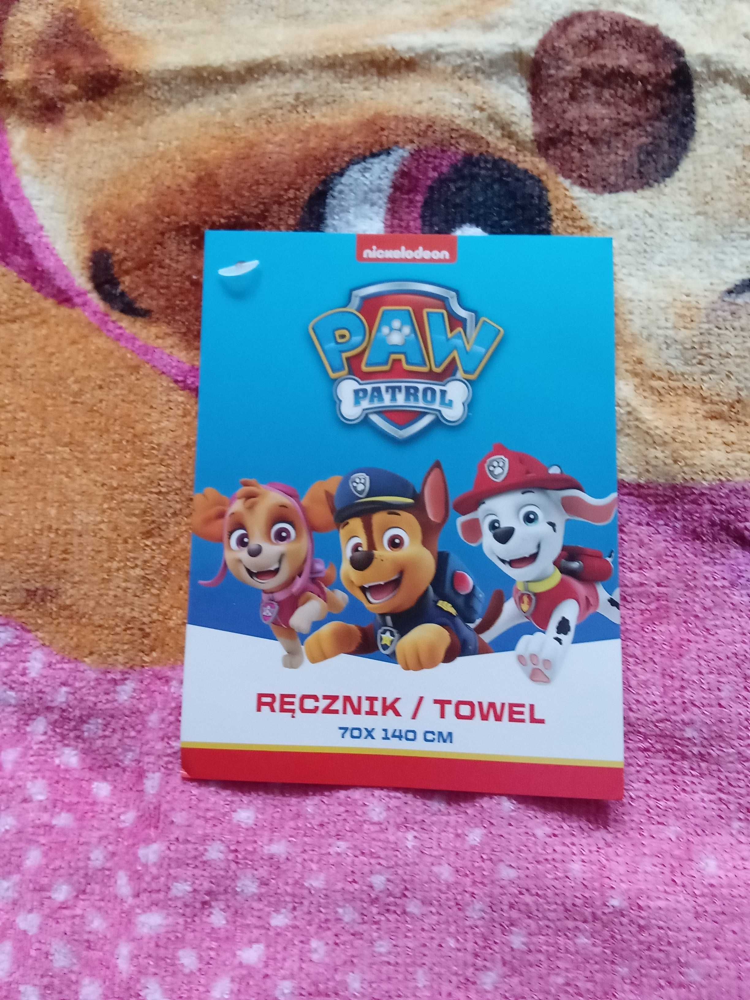 Ręcznik bawełniany 70x140 Psi Patrol