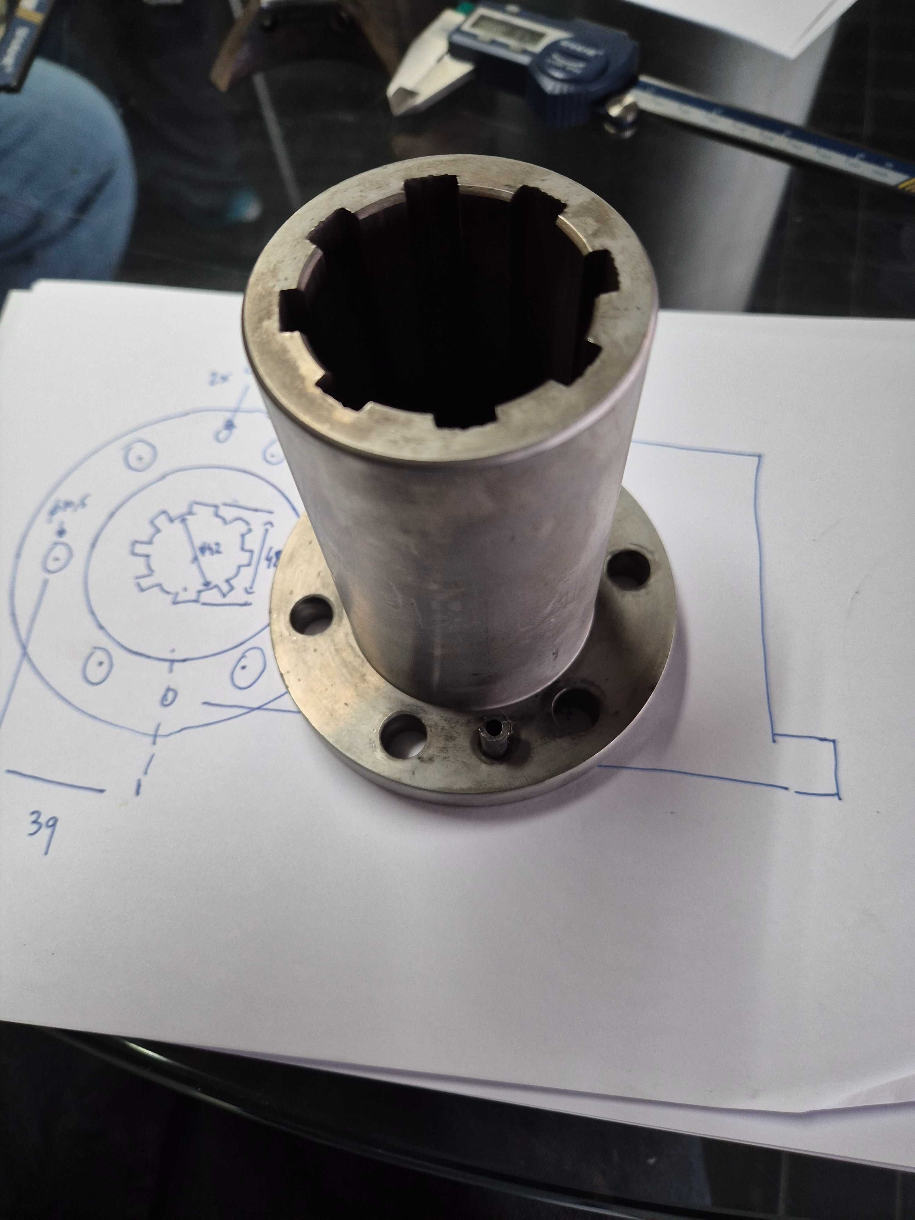 Serviço torno automático cnc fresamento cnc