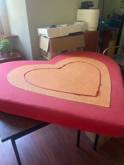 Wielka poduszka serduszko Moje Bambino