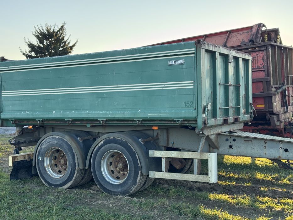 Przyczepa wywrotka tandem wozidlo