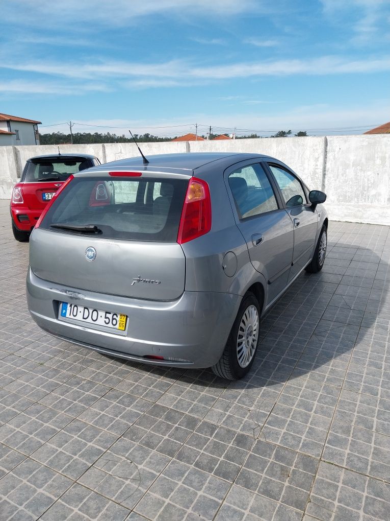 Fiat punto cinza 1.2