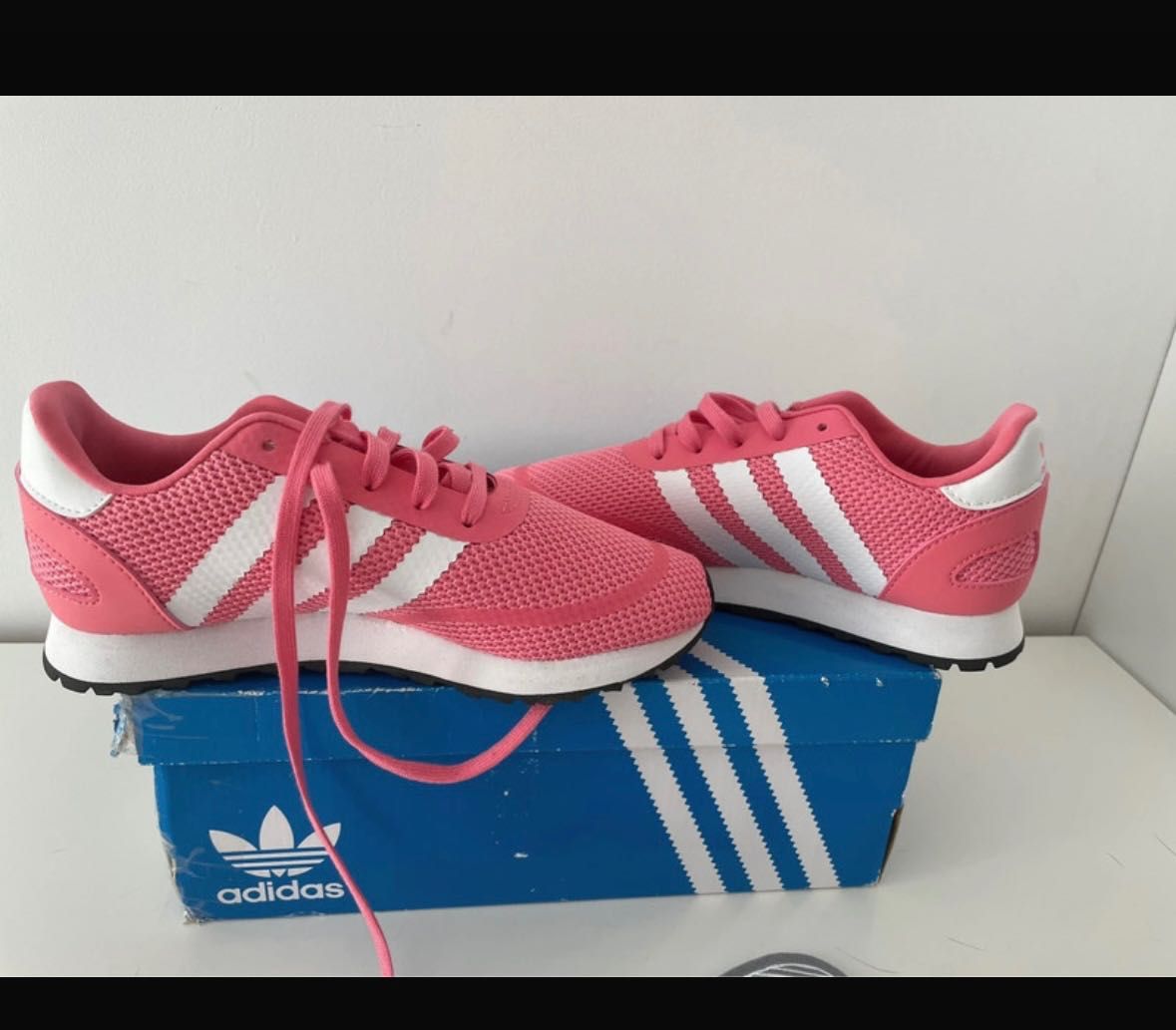Różowe adidasy rozmiar 34
