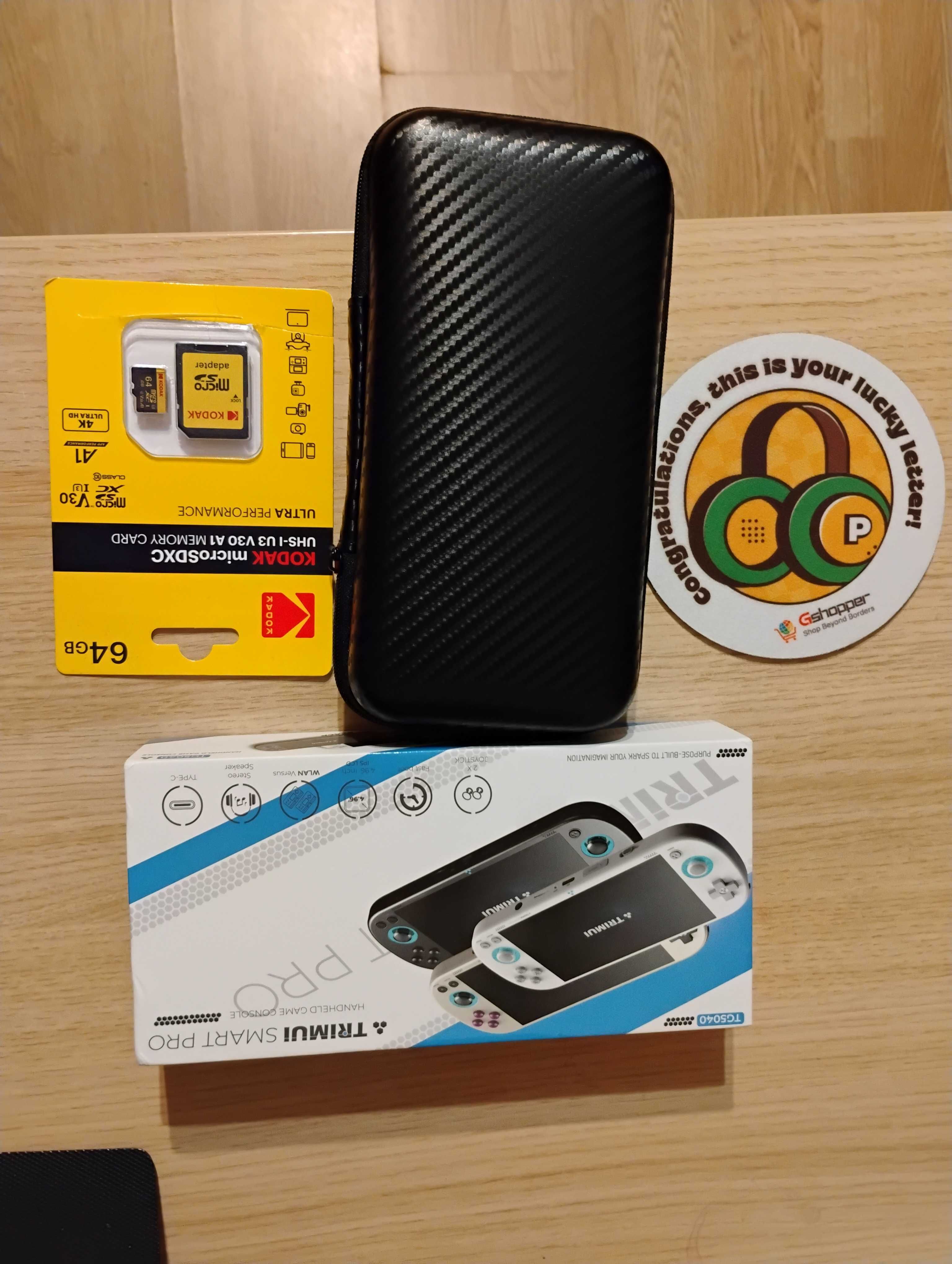 Przenośna Retro konsola Trimui Smart Pro NOWA 64GB emulator PSX PSP