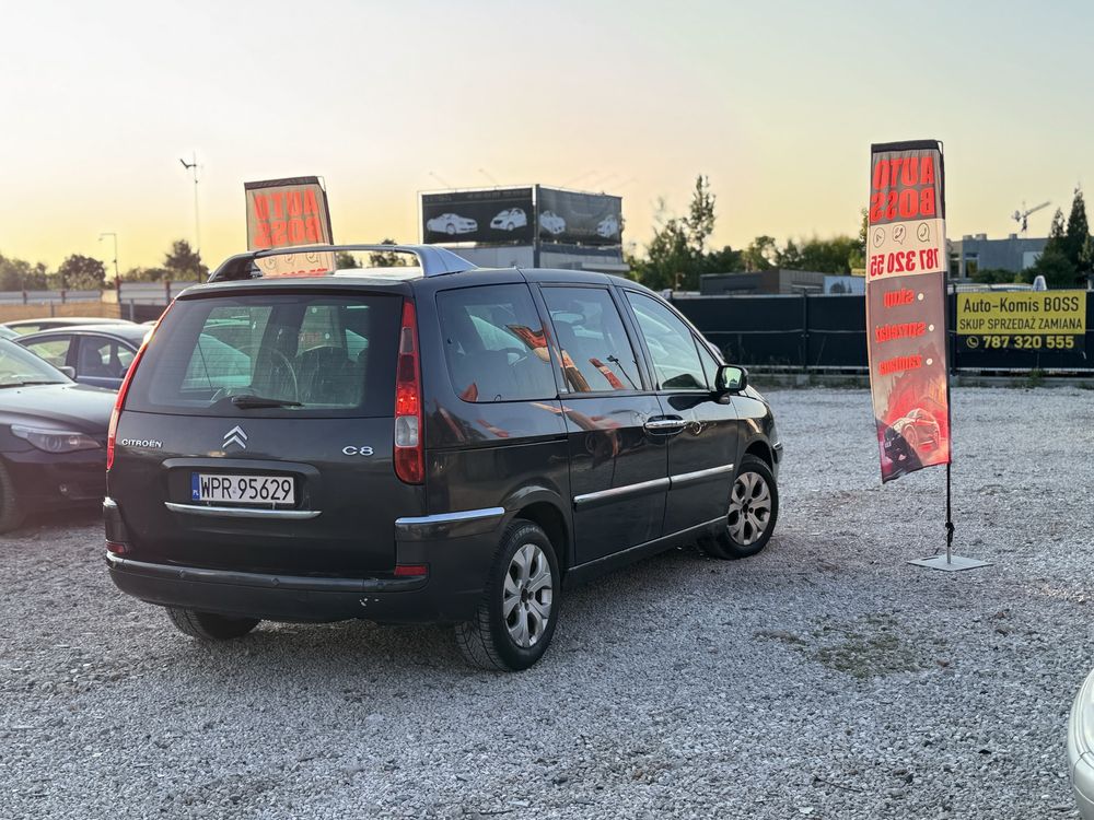 Na Sprzedaż Citroen c8 2.0HDI/7-os/Pełna elektryka/klima/alu/gwarancja