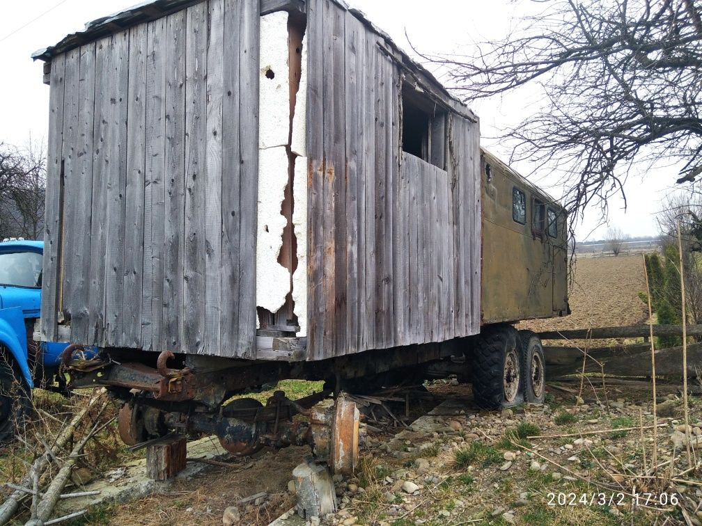 Продам кунг на рамі