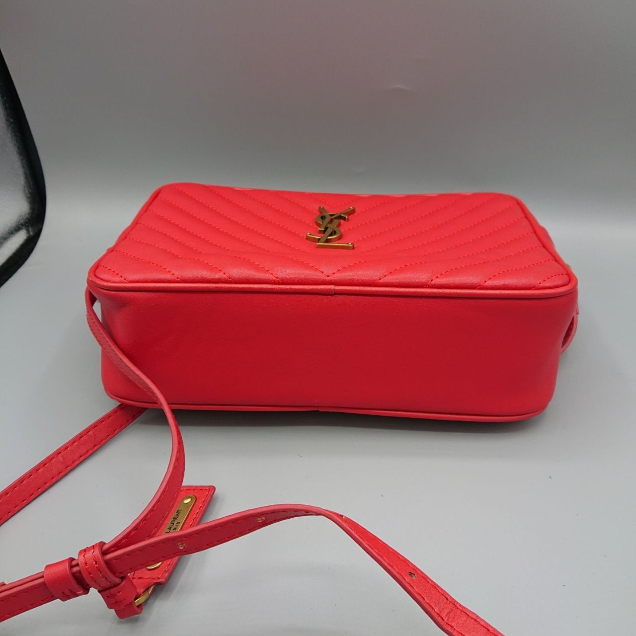 Люксова шкіряна сумка кроссбоді ysl