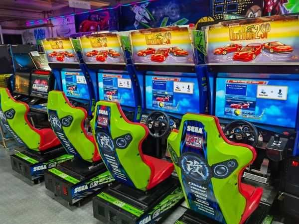 SEGA OUTRUN 2 SPECIAL TOURS MÁQUINA de arcade dupla unitades