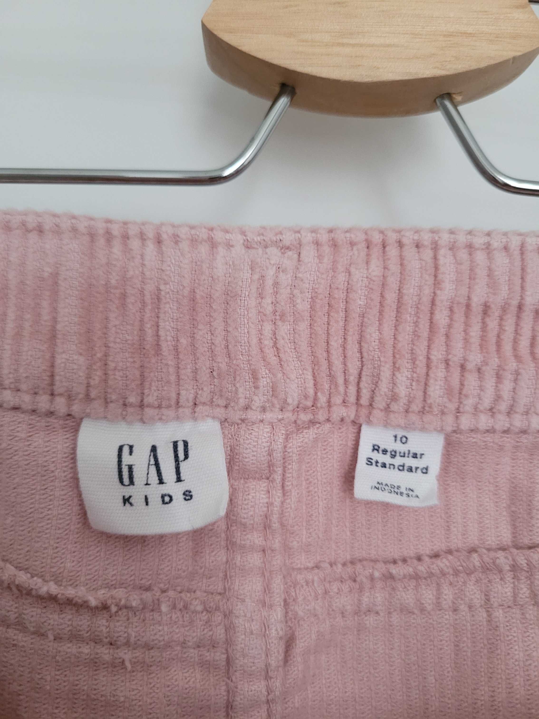Spódniczka GAP różowa sztruks rozmiar 10 lat