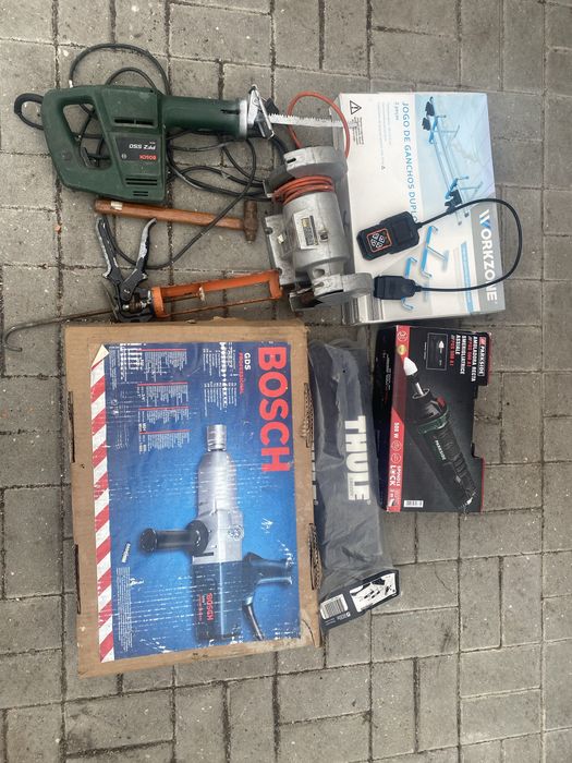 Lote de ferramentas e acessórios