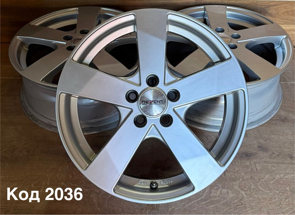 Диски Dezent R16 5x100 ET38 — VW, Audi, Skoda, Seat, Toyota, Subaru