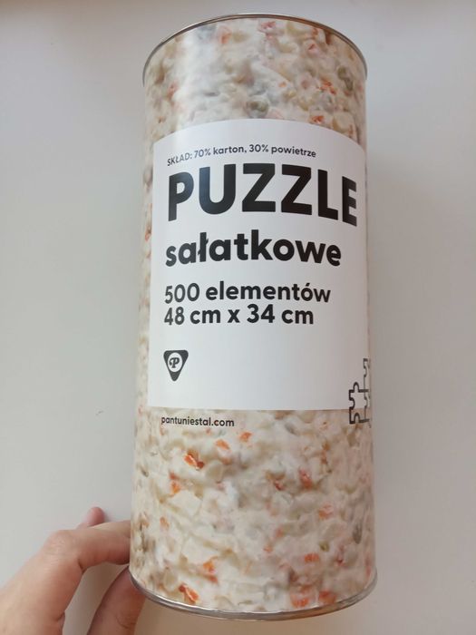 Pan Tu Nie Stał puzzle sałatka jarzynowa 500 KOMPLETNE