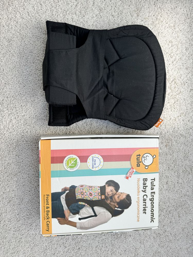 Nosidło TULA + wkładka dla niemowlaka zebra