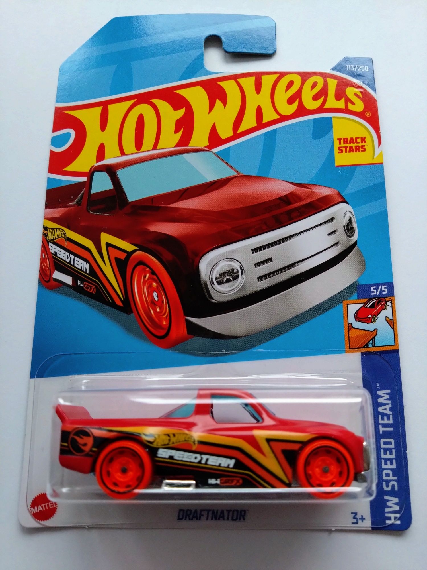 Hot Wheels Draftnator Long Card