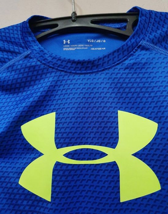 Under Armour z USA koszulka młodzieżowa r 152/158  fluo