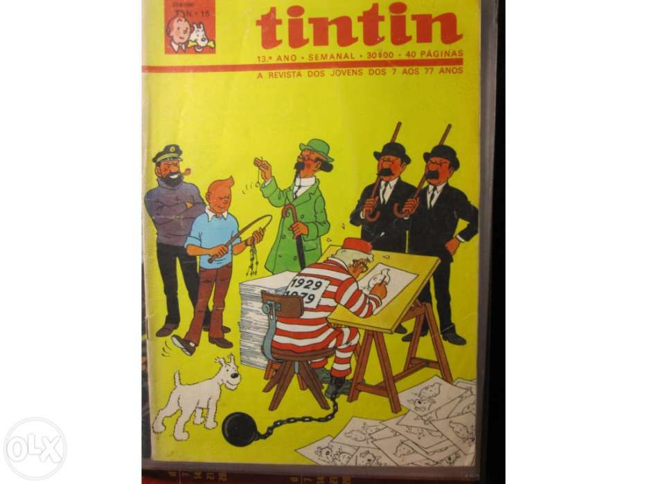 Revista Tintin ano de 1980