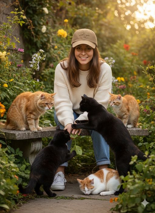 Czapka z daszkiem, beżowa