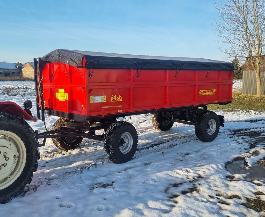 Przyczepa wywrotka 4.5t krone jak nowa