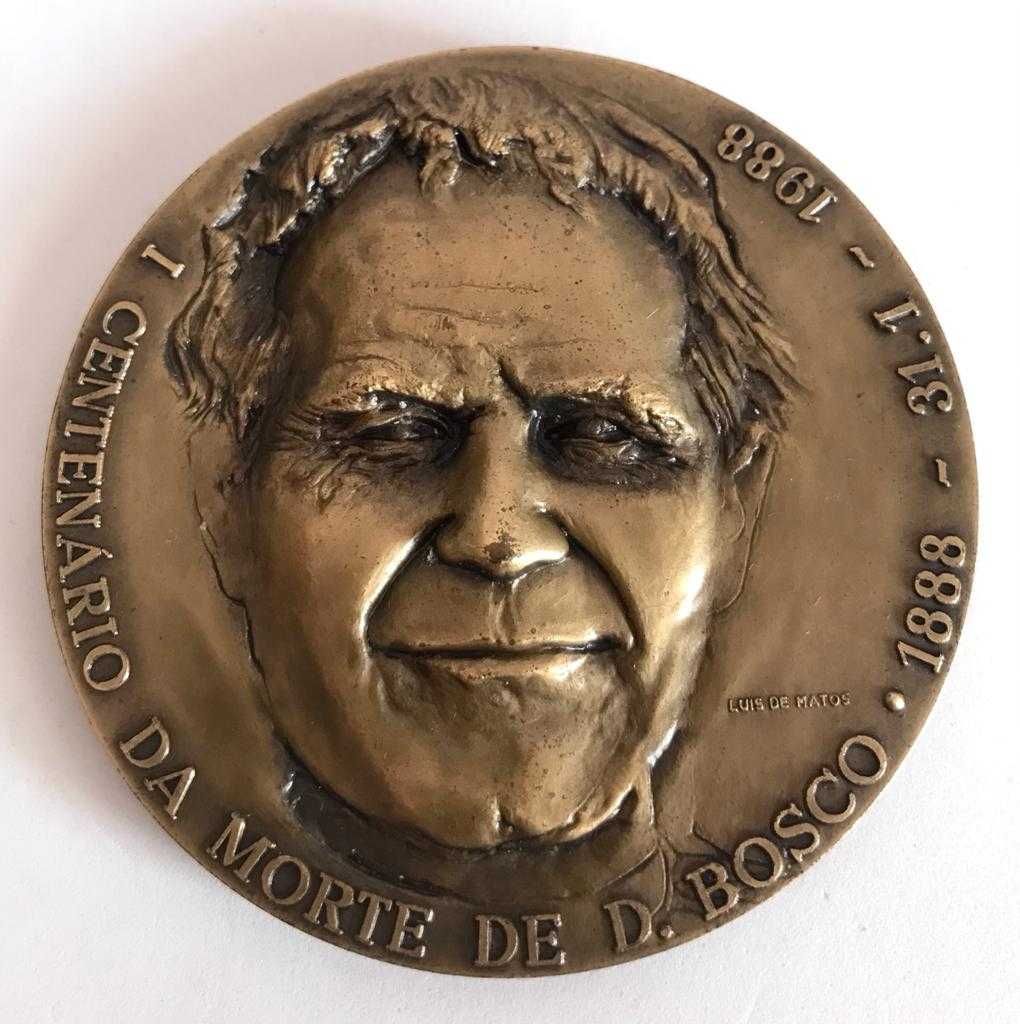 Medalha de Bronze 1º Centenário Morte de D. Bosco Salesianos