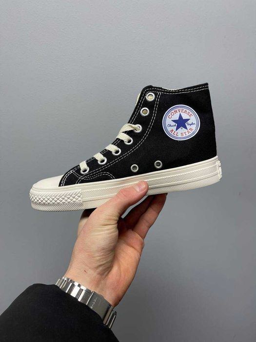 Женские кеды Converse x Comme des Garcons Play Chuck кроссовки конверс