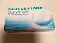 Lentes de contacto Bausch + Lomb Ultra -2.25 | Duas caixas | 12 lentes