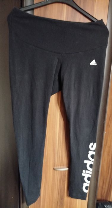 Legginsy damskie bawełniane Adidas rozmiar XL stan idealny