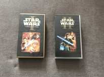 Casetes VHS Star Wars Guerra das Estrelas filmes colecionador