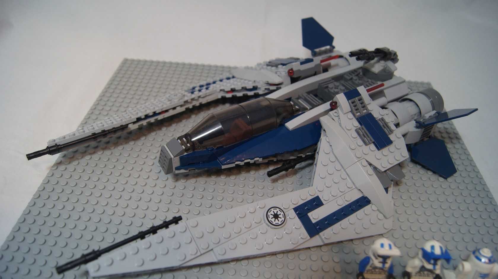 Lego Star Wars 501 clone Scout Fighter custom 75051