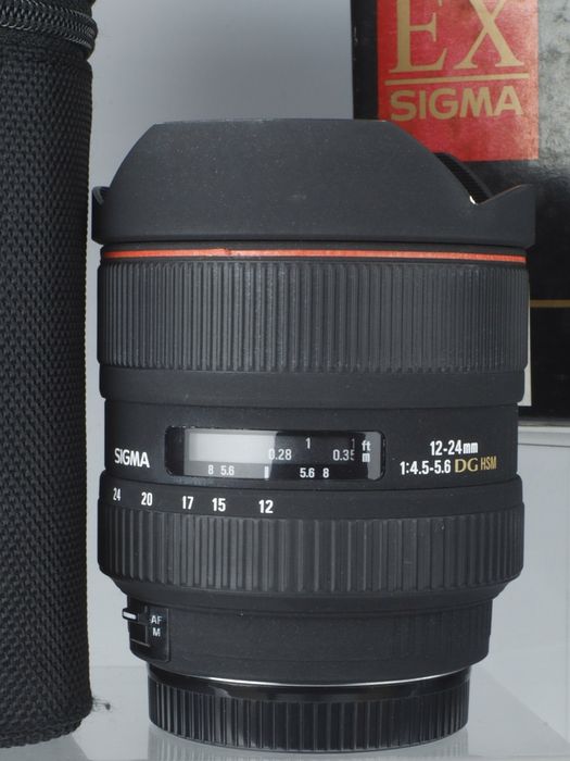 EF 12-24mm Sigma 4.5-5.6 EX DG HSM do Canon EF +pokrowiec Gwar 23%VAT