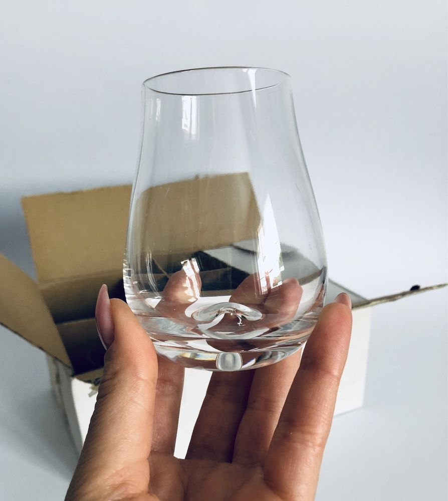 Zestaw 6 sztuk szklanek z grubszym dnem nowoczesny design
