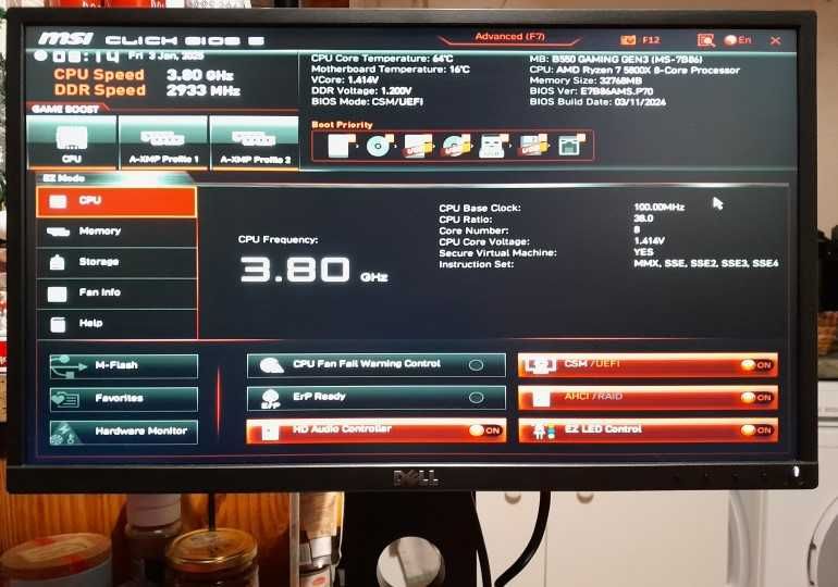 Processador AM4 AMD Ryzen 7 5800x