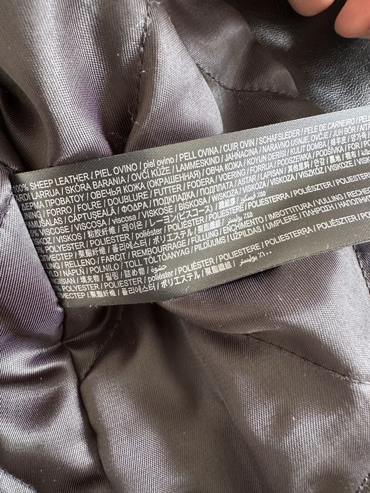 Skórzana nowa kurtka Mango rozm. S
