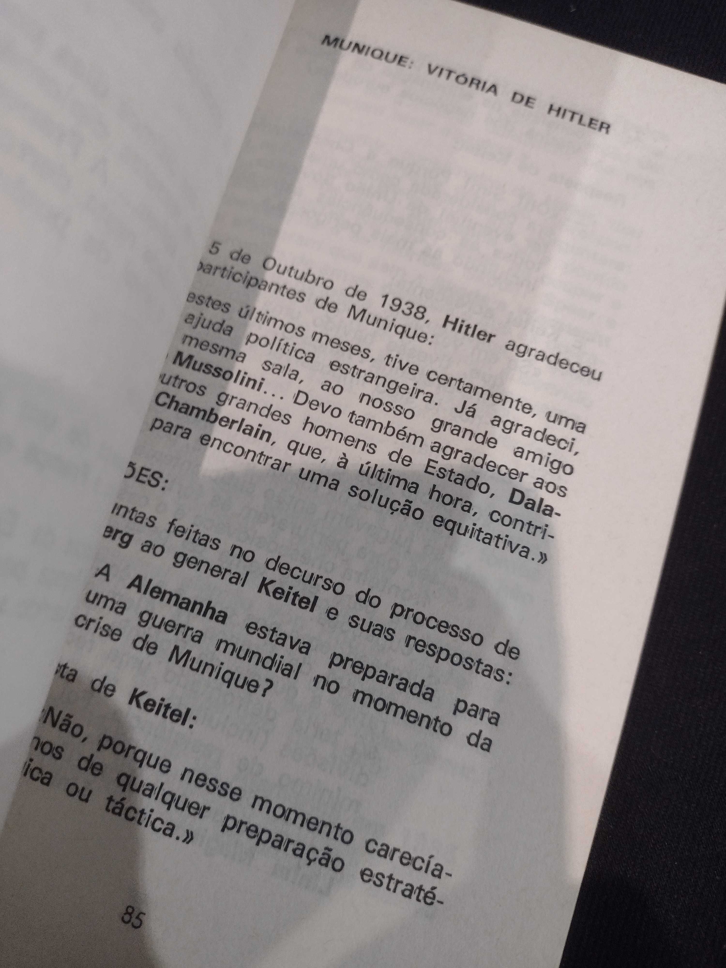 As Causas da II Guerra Mundial "Documentos"