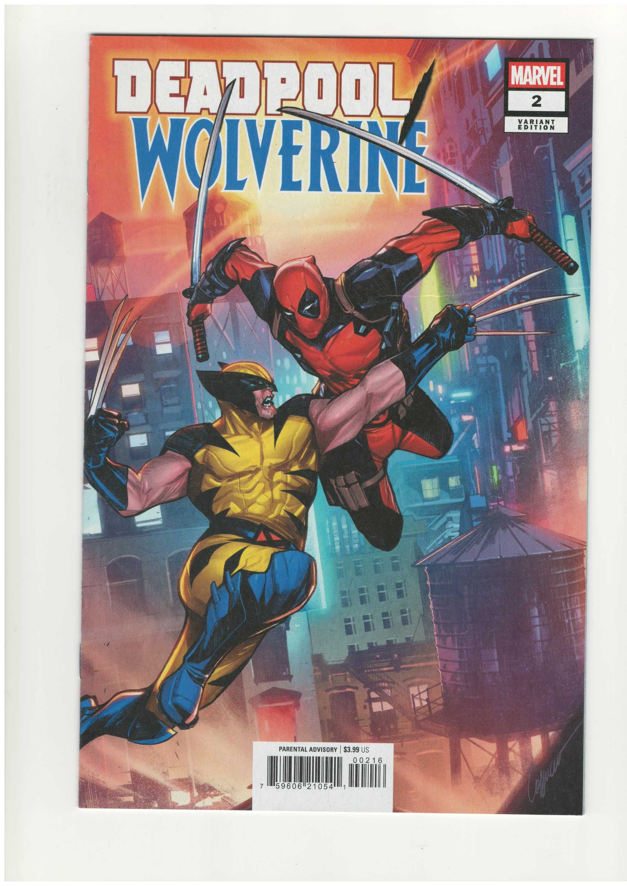 Deadpool Wolverine: 2 - Alessandro Cappuccio 1:25 variant (2D) (2025)