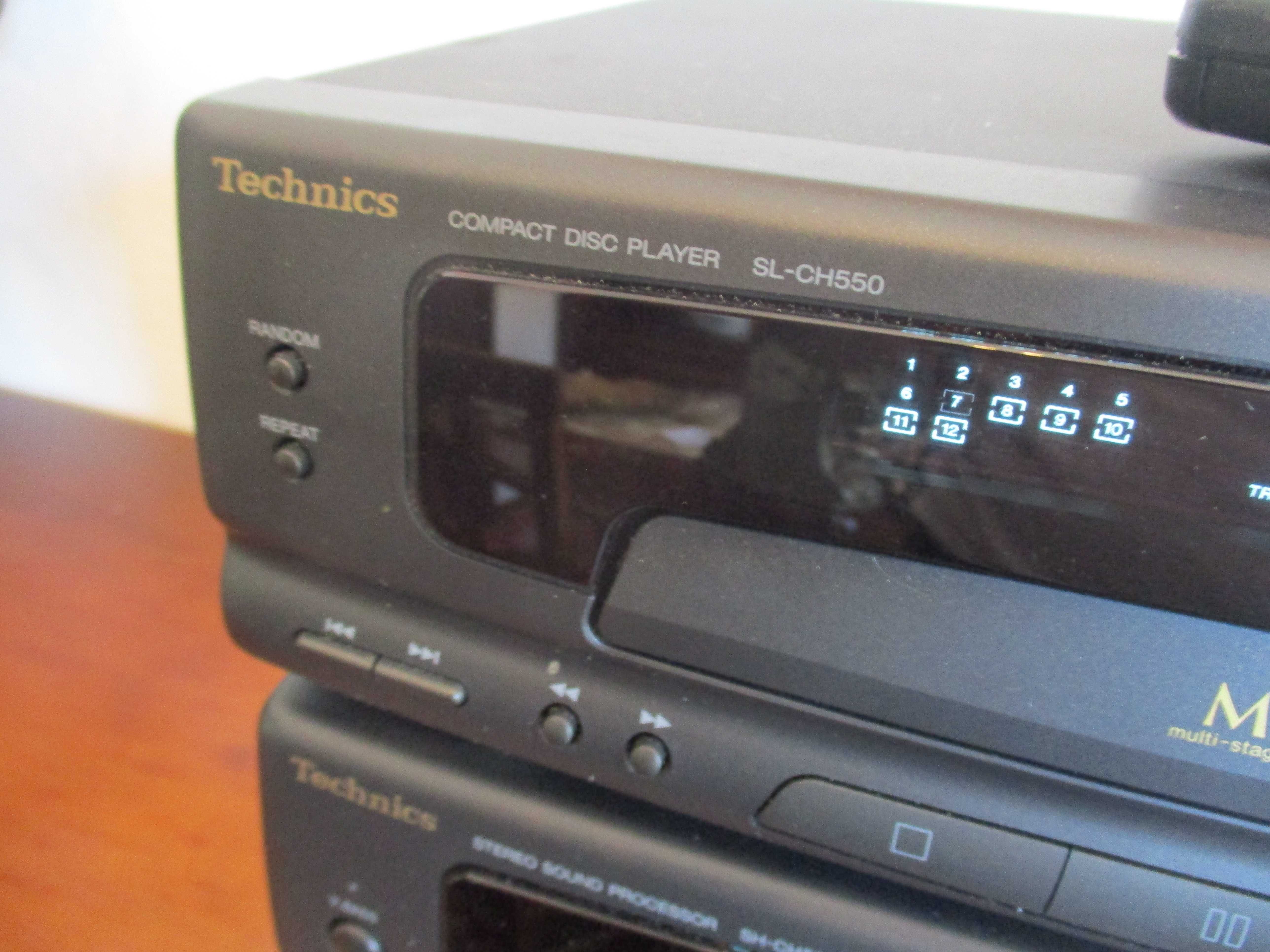 Aparelhagem TECHNICS HIFI Stereo com CD, Radio e Amplificador Tuner