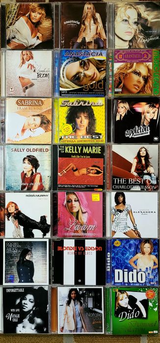 •CD-Диски-3•Женский Вокал•Популярная Музыка•Компакт Диски•Объявление-3