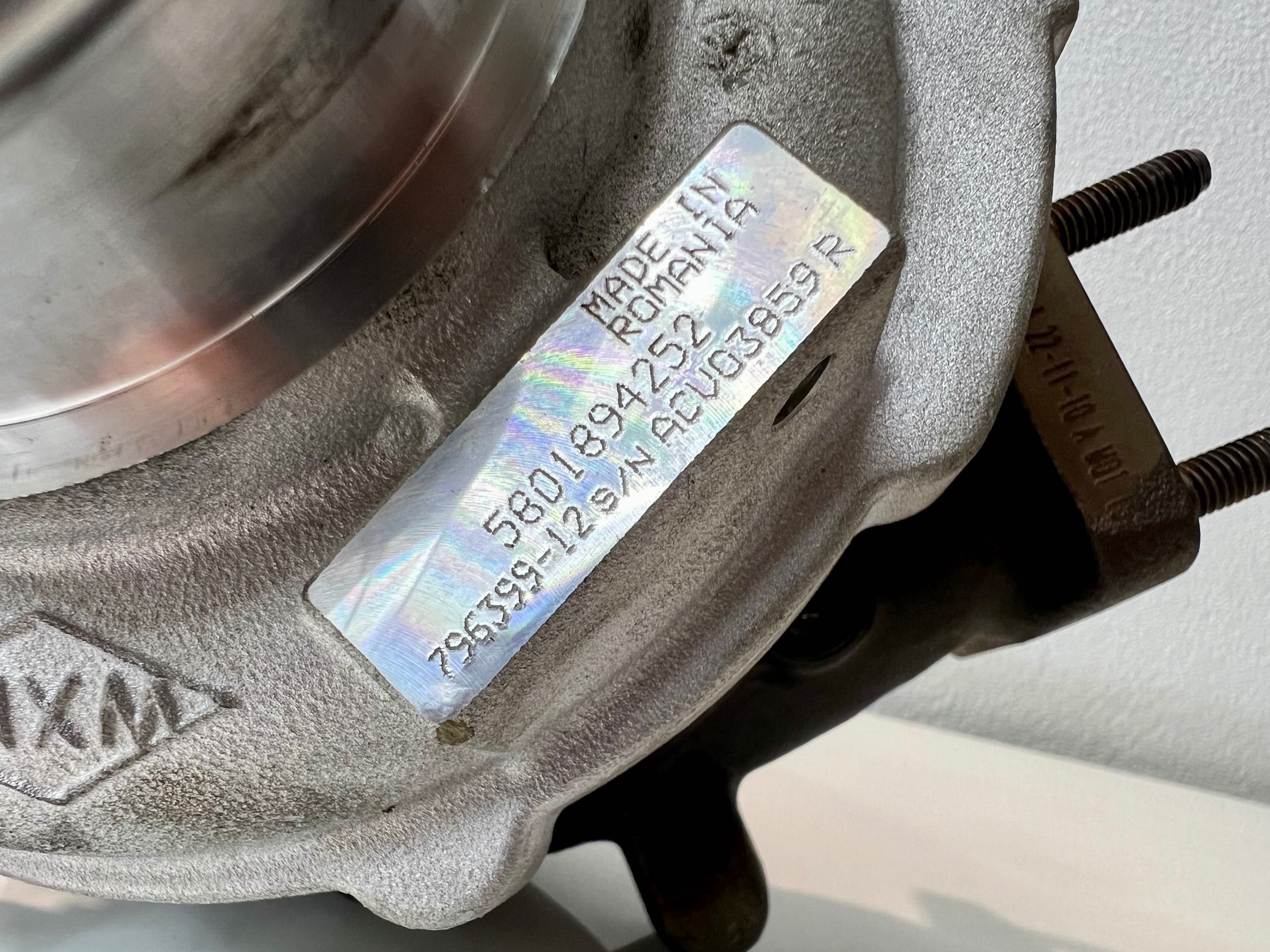 TURBO, turbosprężarka Iveco Daily 3.0, stan bardzo dobry, cała.