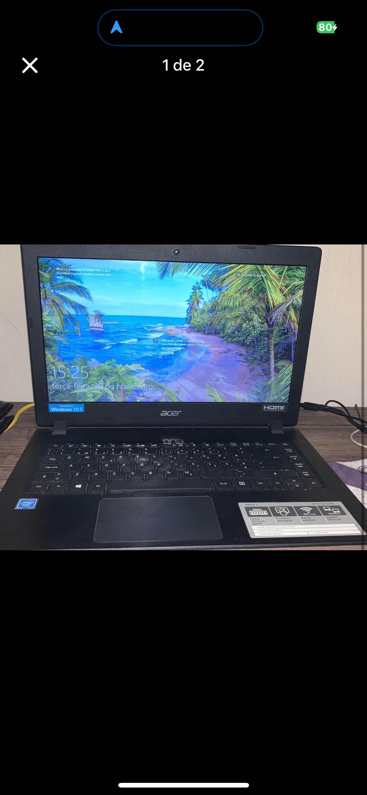 Portátil Acer Aspire A114-32