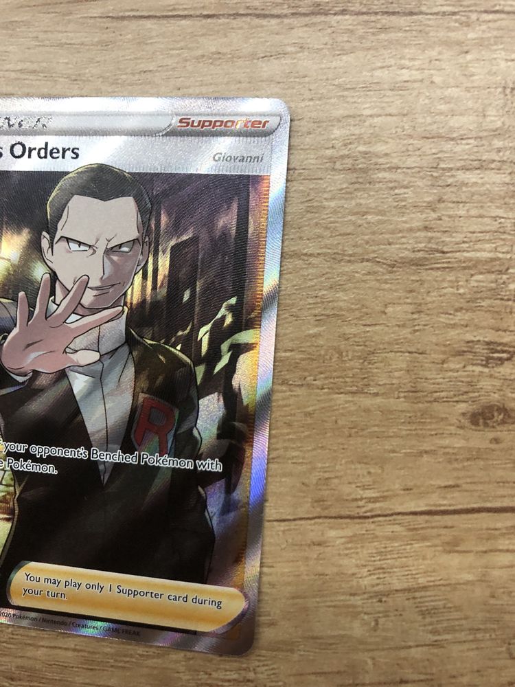 Karta pokemon boss orders 189/192 giovanni