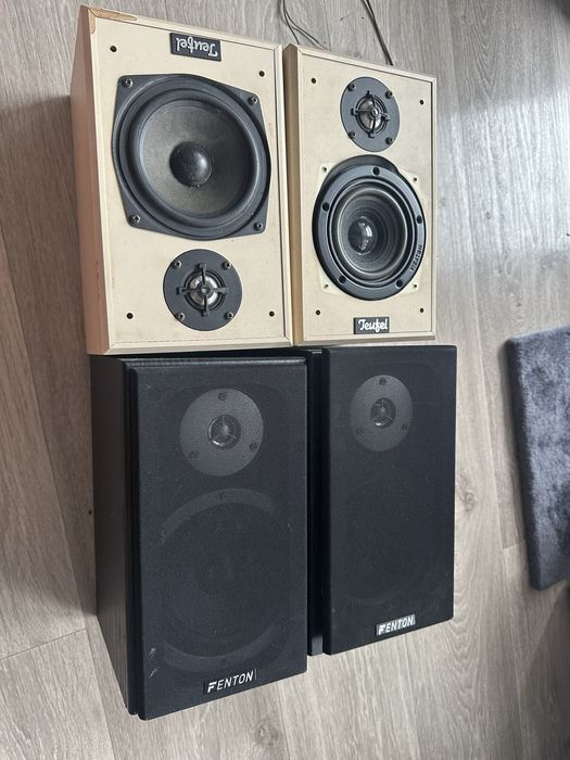 Teufel m80 i fenton shfb55b 4 kolumny do naprawy