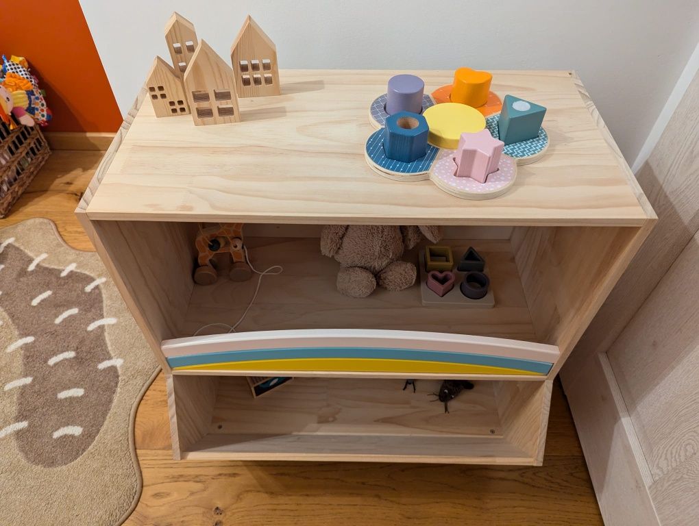 Regalik drewniany Sklum Rainbow Kids