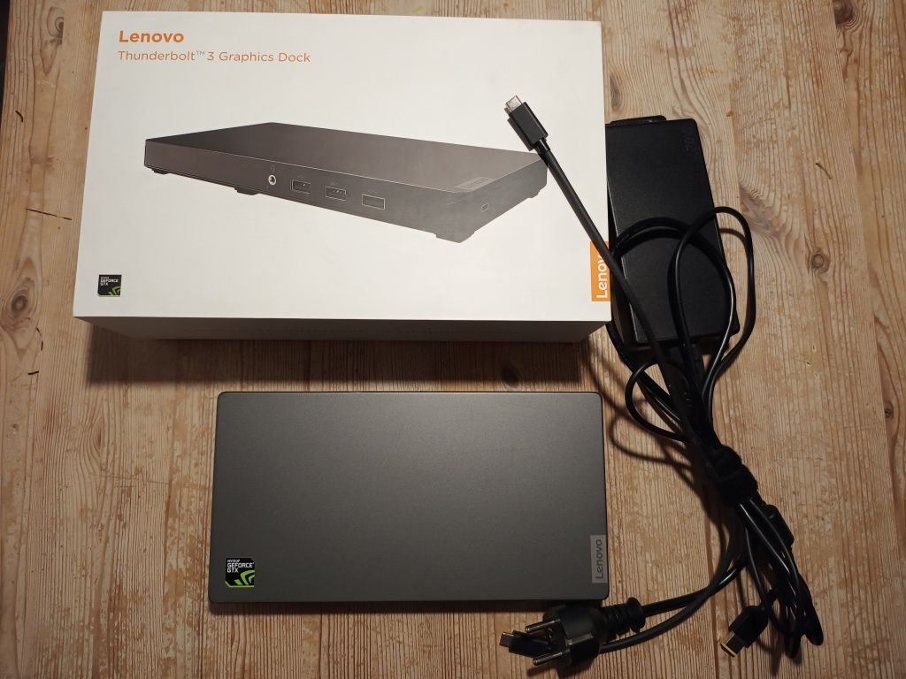 Stacja dokująca Lenovo USBC TB3 z eGPU NVIDIA(R) GTX 1050 (4 GB GDDR5)