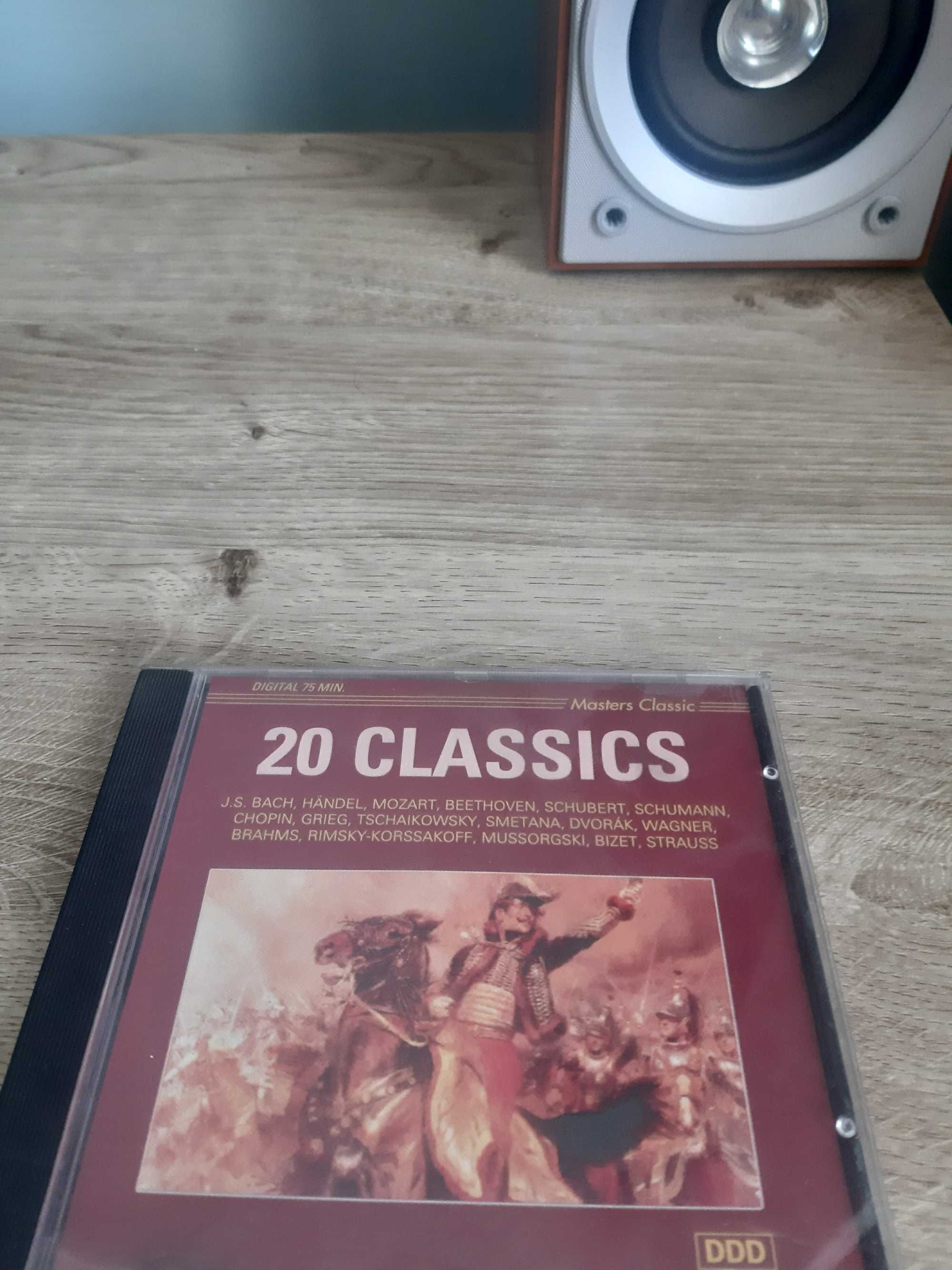 CD muzyka klasyczna 20 classics