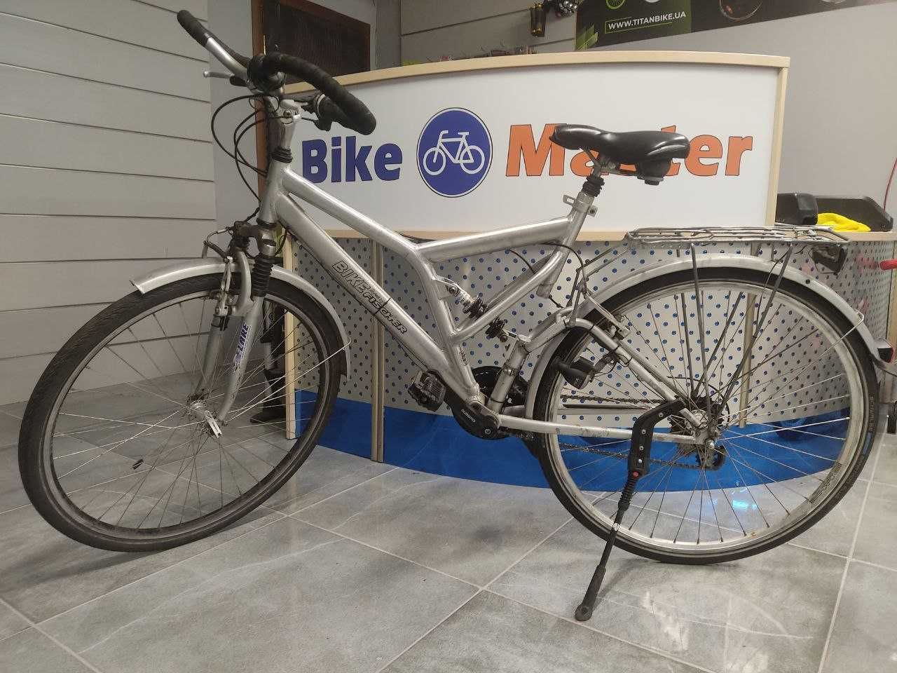 З ЄВРОПИ AluBike FISHER двопідвіс Altus Shimano