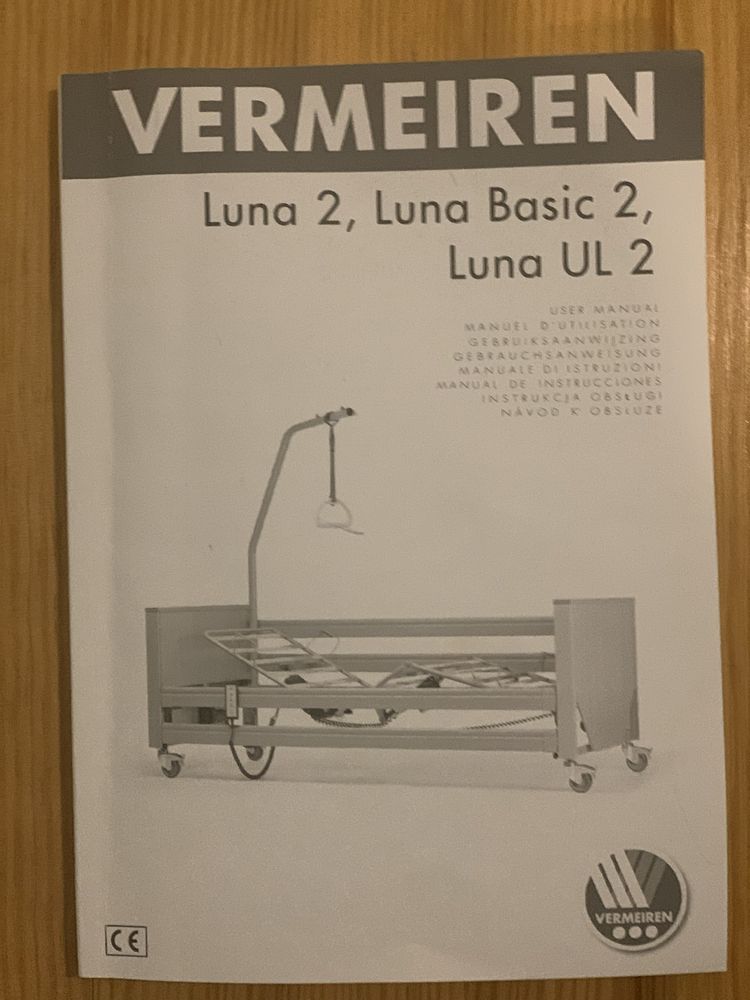 Медицинская функциональная кровать Luna Basic 2 Vermeiren, Бельгия