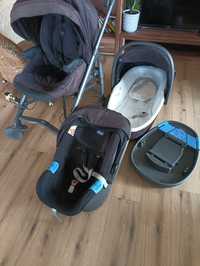Wózek Chicco trio Love 3w1 gondola,nosidełko i spacerowka